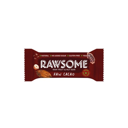 Μπάρα με Κακάο Rawmygod Raw Fruit and Nut Bar Raw Cacao 40g