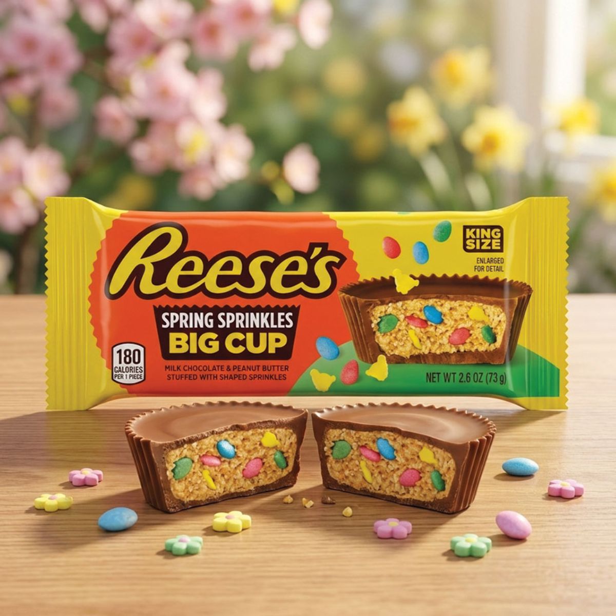 Ταρτάκι Reese's Peanut Butter Spring Sprinkles Big Cup