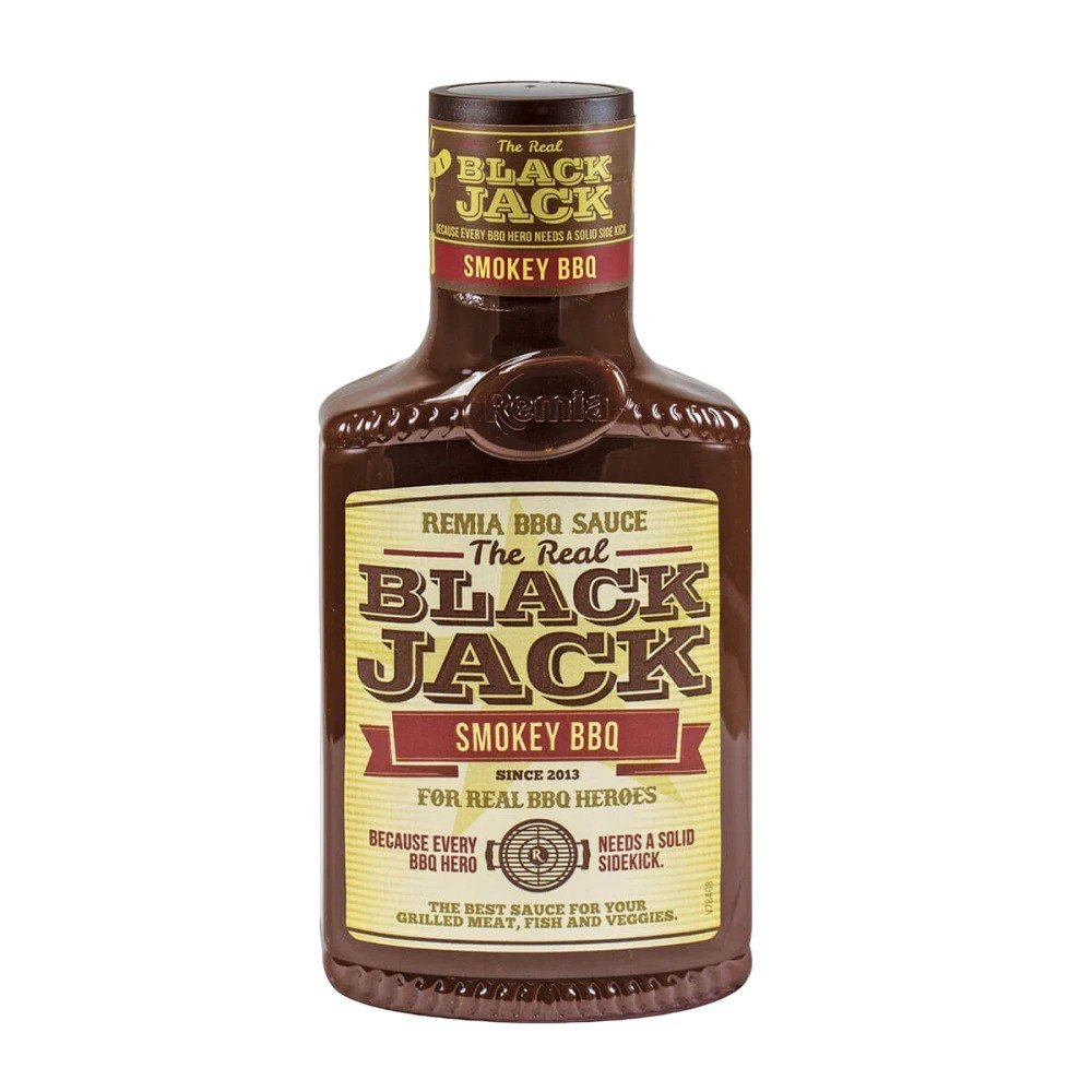 Σάλτσα Remia Black Jack Smokey BBQ Sauce 450ml