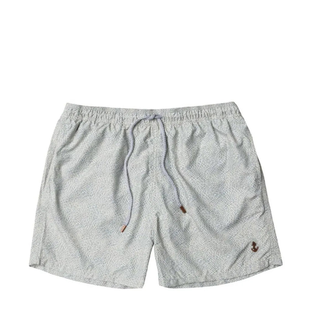 Μαγιό Retromarine Elephant Skin Grey Cream Swim Shorts