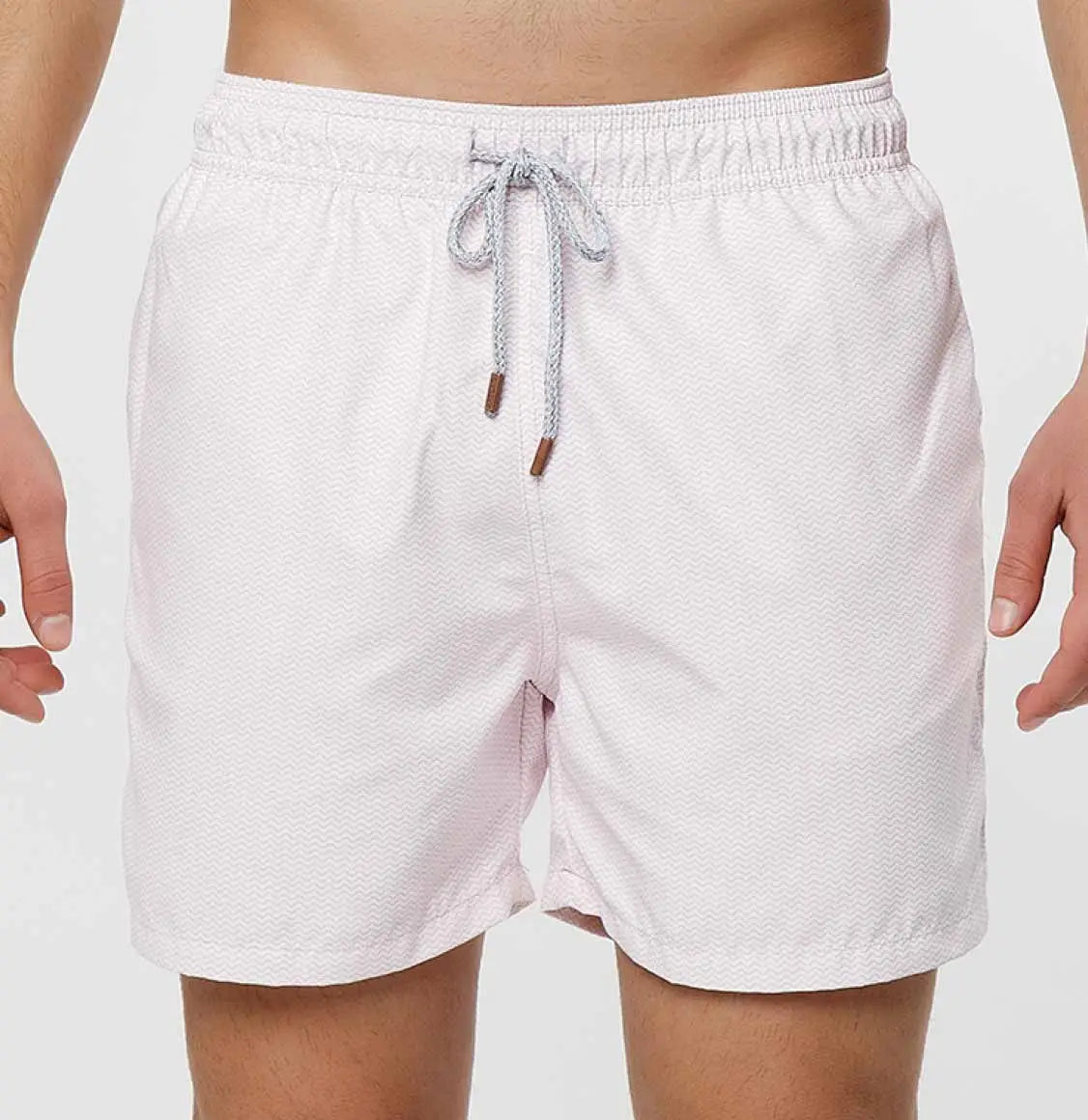 Retromarine Waves Swim Shorts Pink