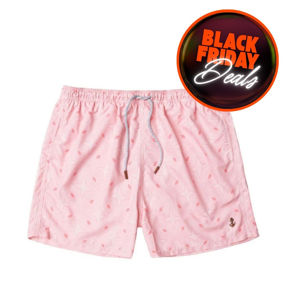 Μαγιό Retromarine Stars Swim Shorts Pink