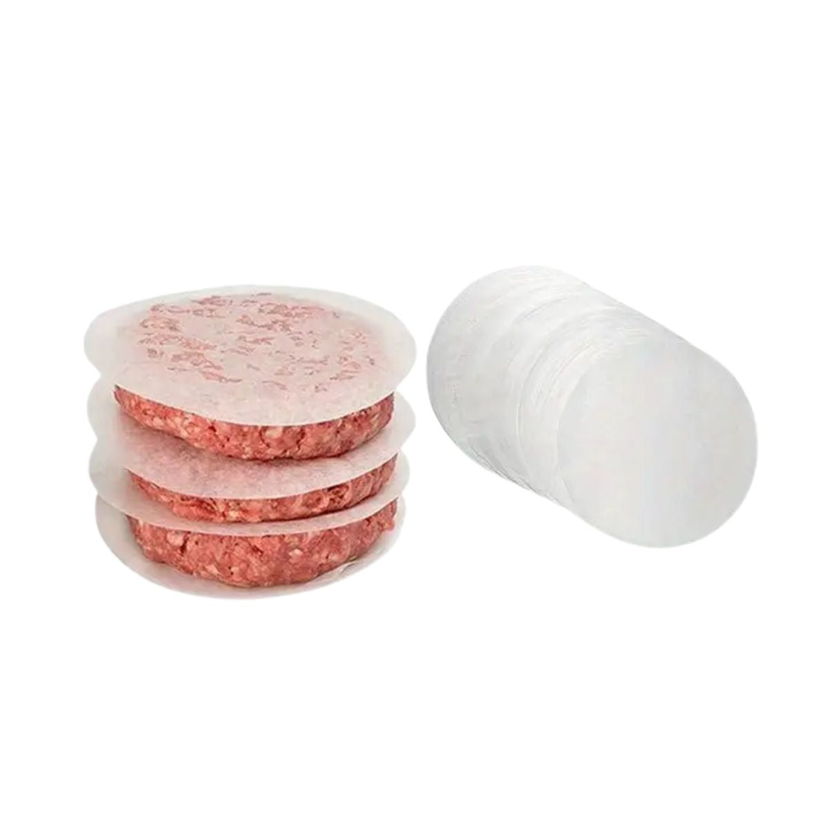 Φύλλα Πλαστικής Μεμβράνης Τροφίμων 100 pcs Reusable Plastic Wrap Sheets