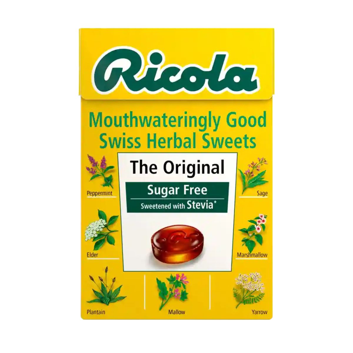 Καραμέλες Με Βαλσαμόχορτο Ricola Creamy Herbal Caramel Sugar Free Caramels