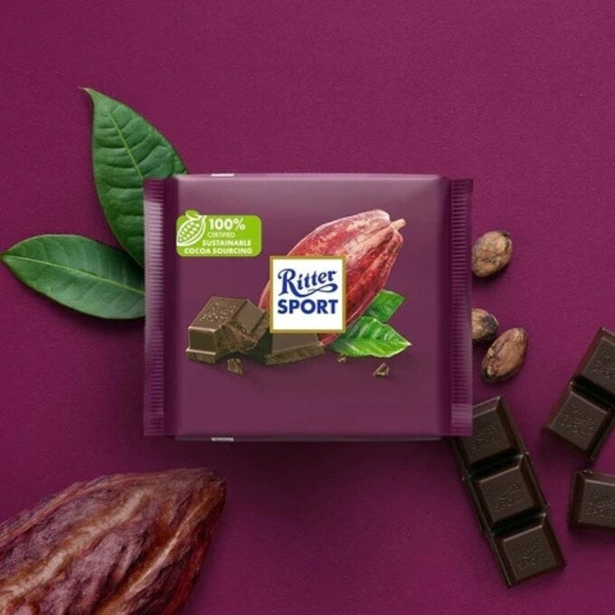 Σοκολάτα Υγείας Ritter Sport Dark Chocolate 100g