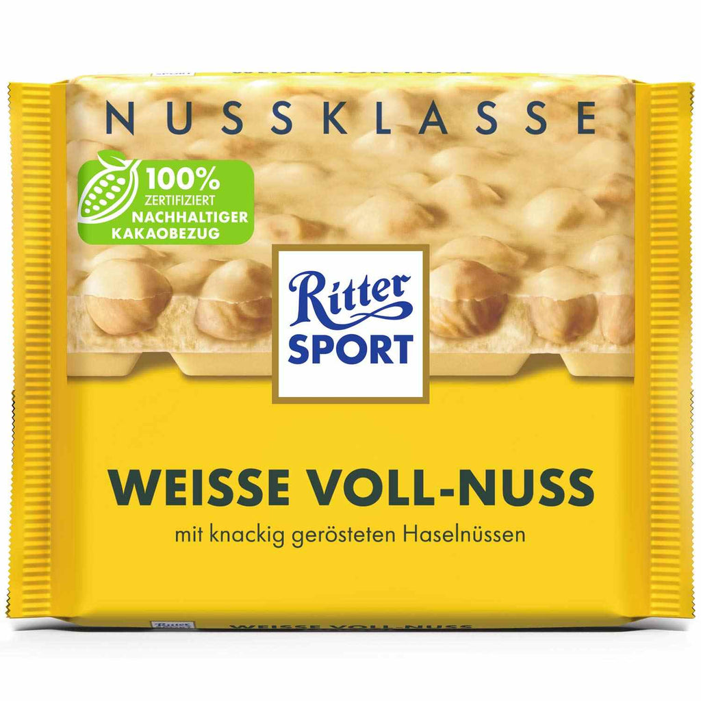 Ritter Sport Weisse Voll Nuss 100g