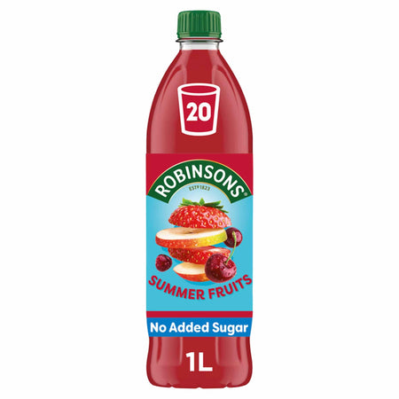 Robinsons Summer Fruits No Added Sugar Squash 1lt-B