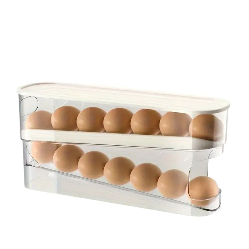 Διάφανη Βάση Αυγών με Ροή Rolling Egg Holder