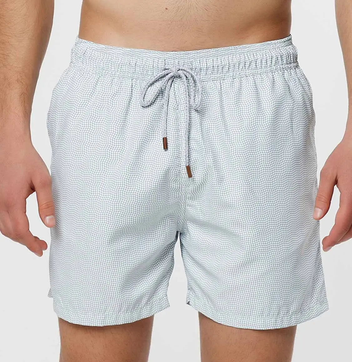 Μαγιό Retromarine Dizzy Grid Olive Swim Shorts