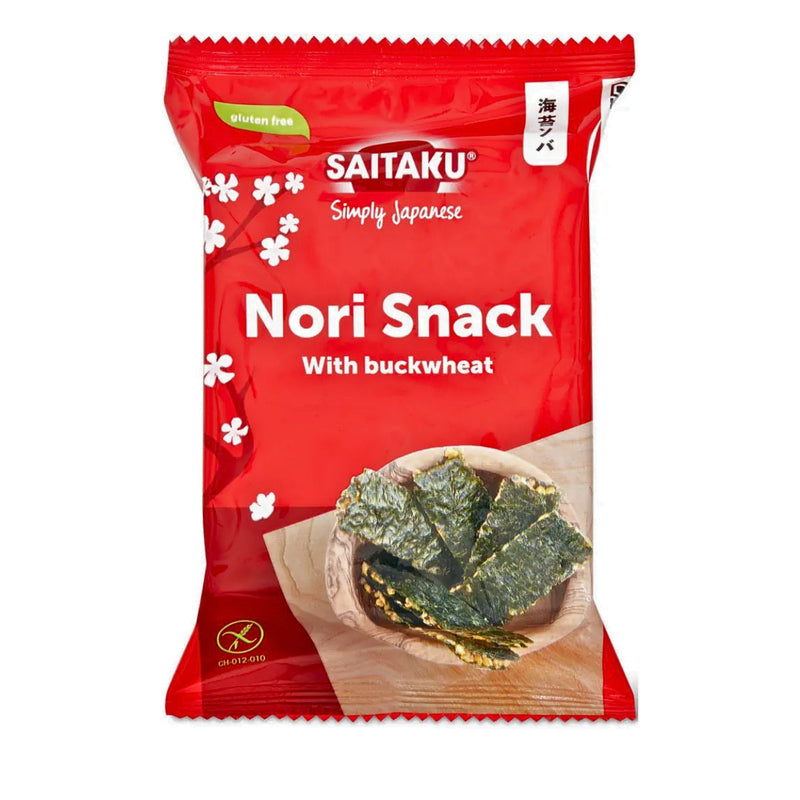 Σνακ Φυκιού με Φαγόπυρο Saitaku Nori Snack with Buckwheat