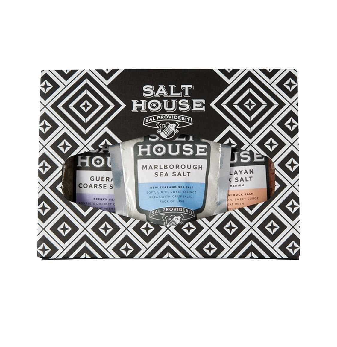 Σετ Αλάτια σε Συσκευασία Δώρου Salthouse Classic Gift Pack 3x60g