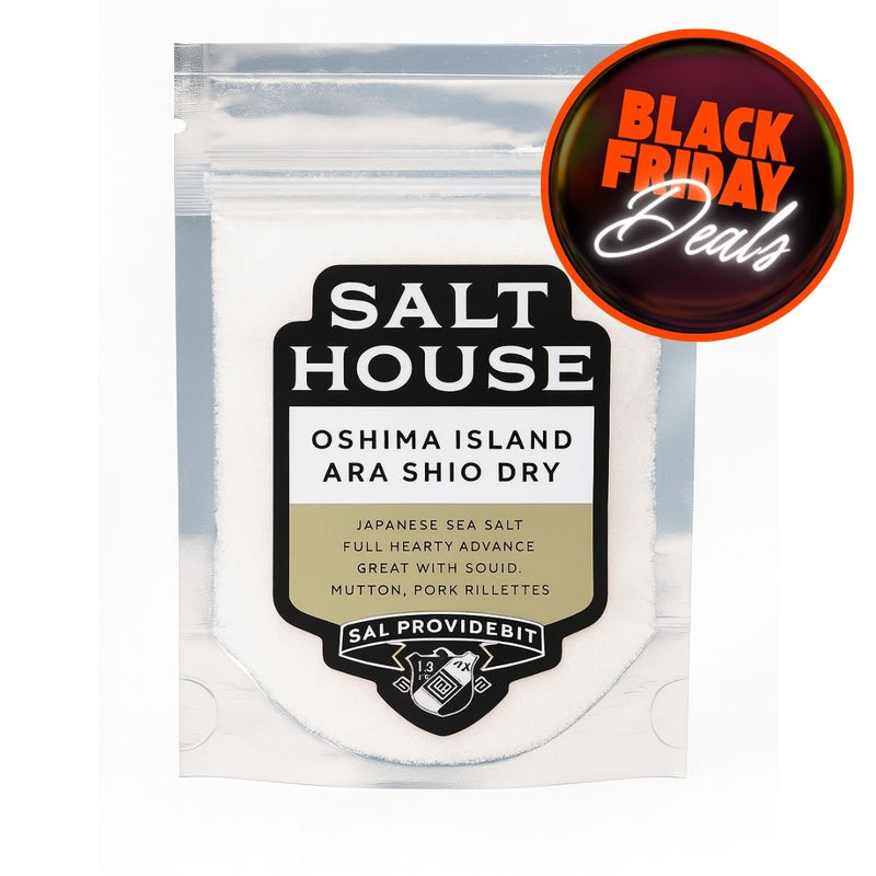 Αυθεντικό Θαλασσινό Ιαπωνικό Αλάτι Salthouse Oshima Island Ara Shio Dry