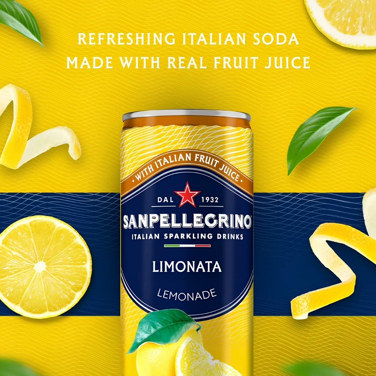 Ανθρακούχα Λεμονάδα San Pellegrino Italian Limonata