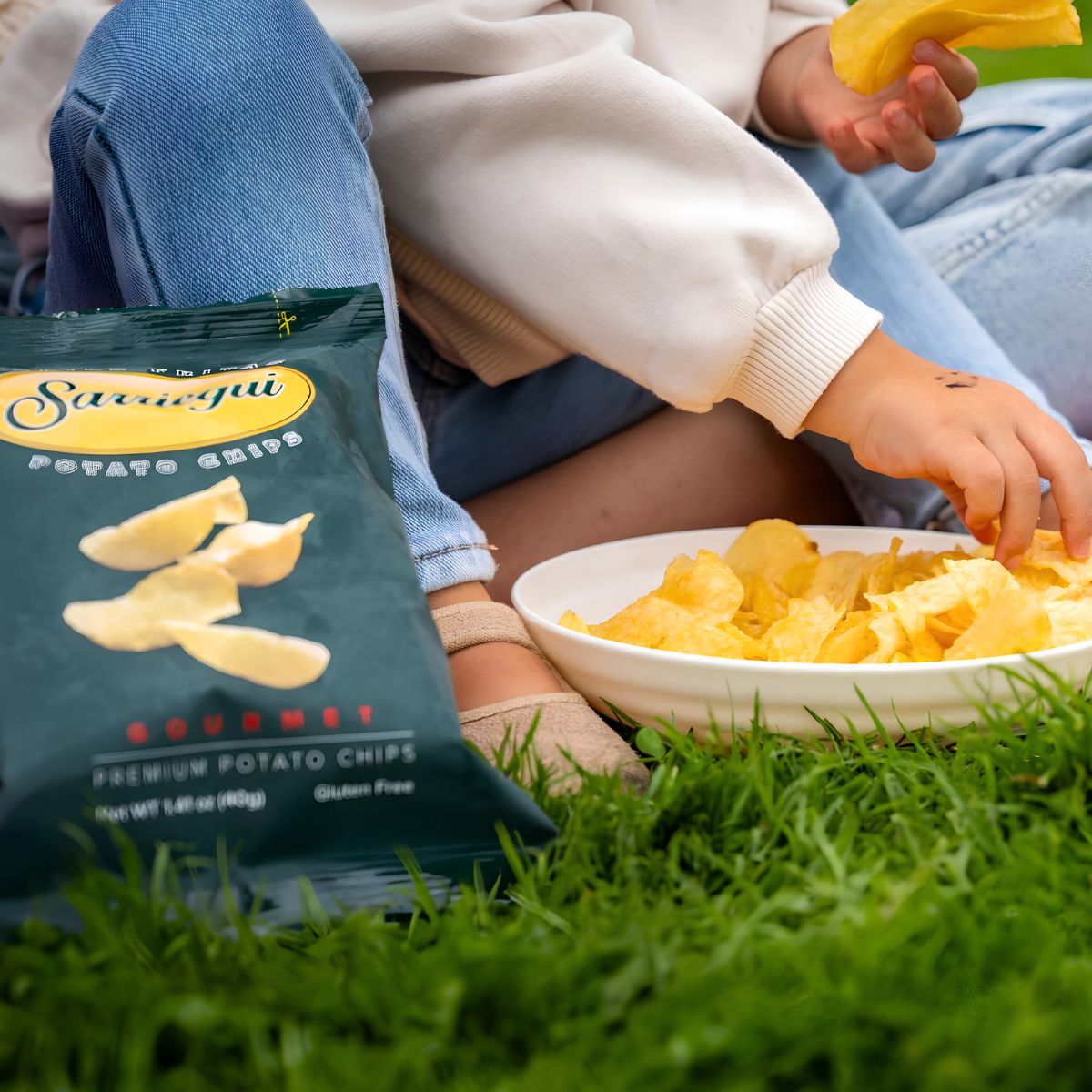 Πατατάκια Sarriegui Gourmet Premium Salted Potato Chips