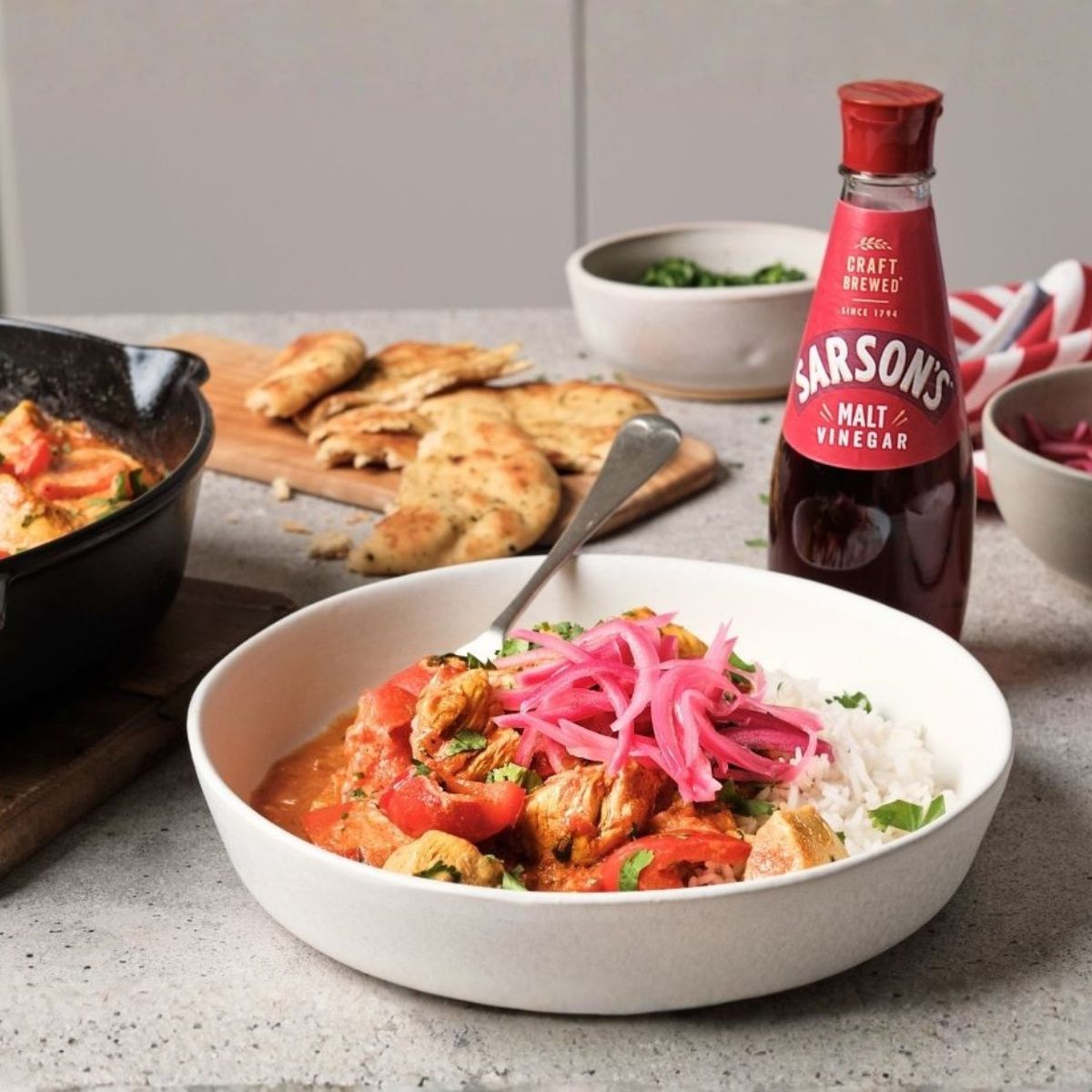 Ξίδι Βύνης Κριθαριού Sarsons Malt Vinegar