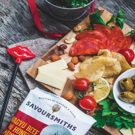 Πατατάκια με Μοσχάρι Wagyu Μέλι και Μουστάρδα Savoursmiths Wagyu Beef Honey and Mustard Flavour Potato Crisps