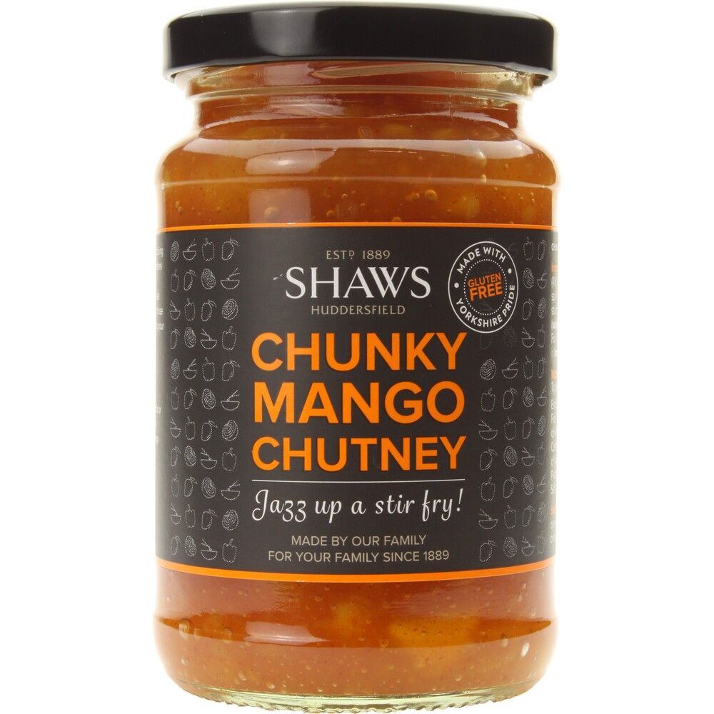 Σάλτσα Τσάτνεϊ Μάνγκο Shaws Chunky Mango Chutney 300g