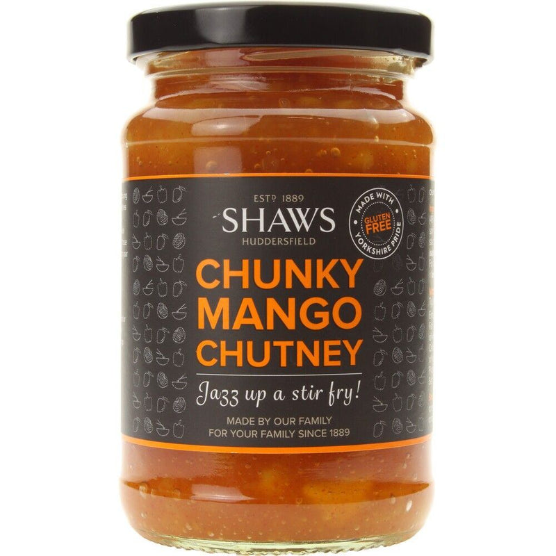 Σάλτσα Τσάτνεϊ Μάνγκο Shaws Chunky Mango Chutney 300g