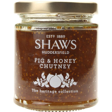 Σάλτσα Τσάτνεϊ Σύκο με Μέλι Shaws Fig and Honey Chutney 195g