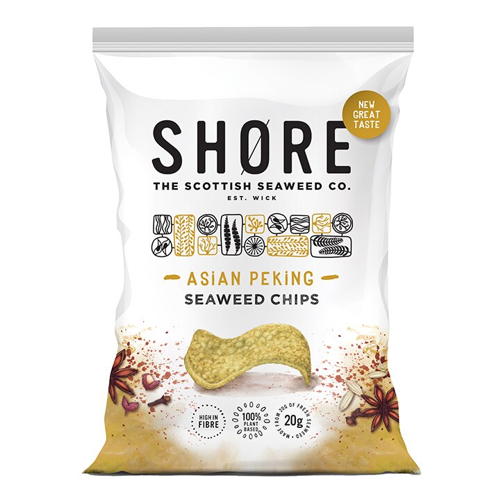 Shore Seaweed Asian Peking Seaweed Chips 80g-A