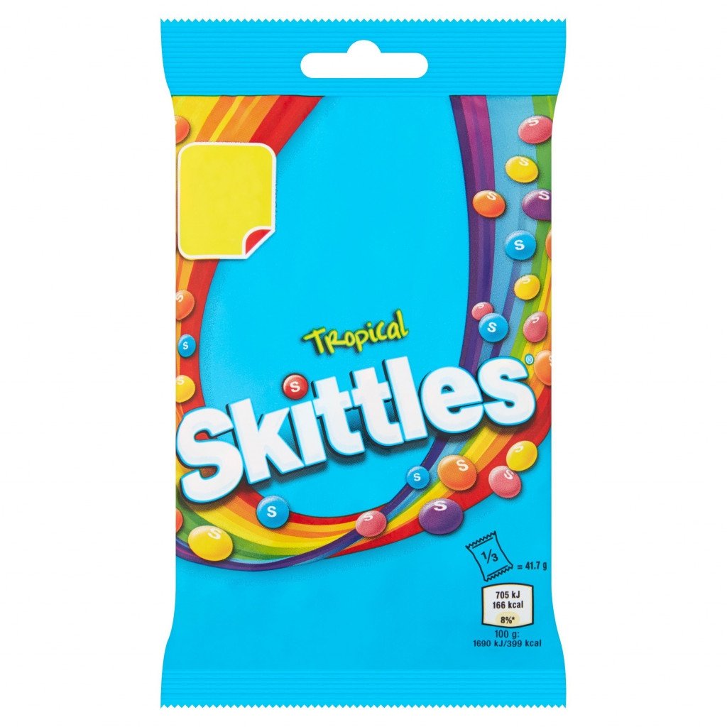 Skittles Tropical Flavour 125g