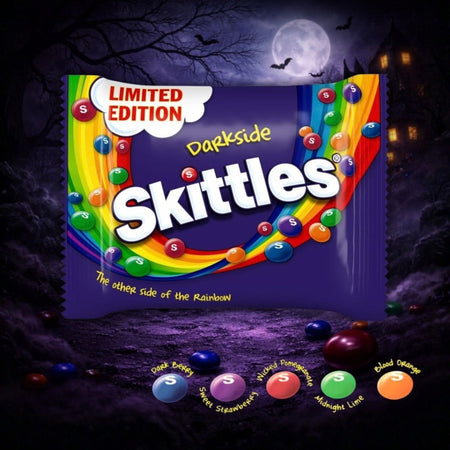 Καραμελάκια Skittles Darkside Fun Size Limited Edition 18 Bags