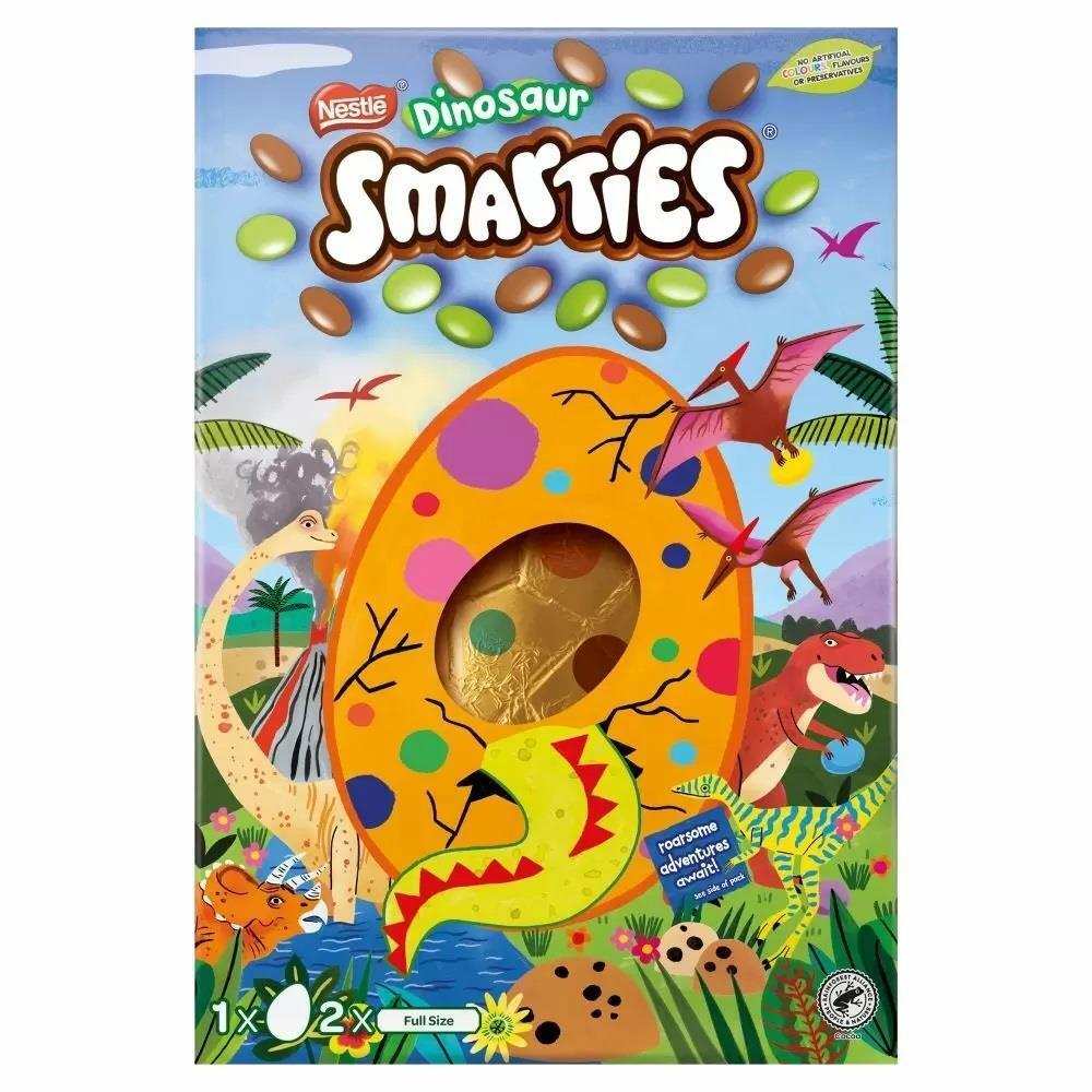 Πασχαλινό Σοκολατένιο Αυγό Smarties Dinosaur Giant Egg 226g