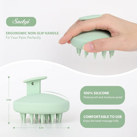 Βούρτσα Μασάζ για το Κεφάλι Sndyi Silicone Scalp Massage Brush