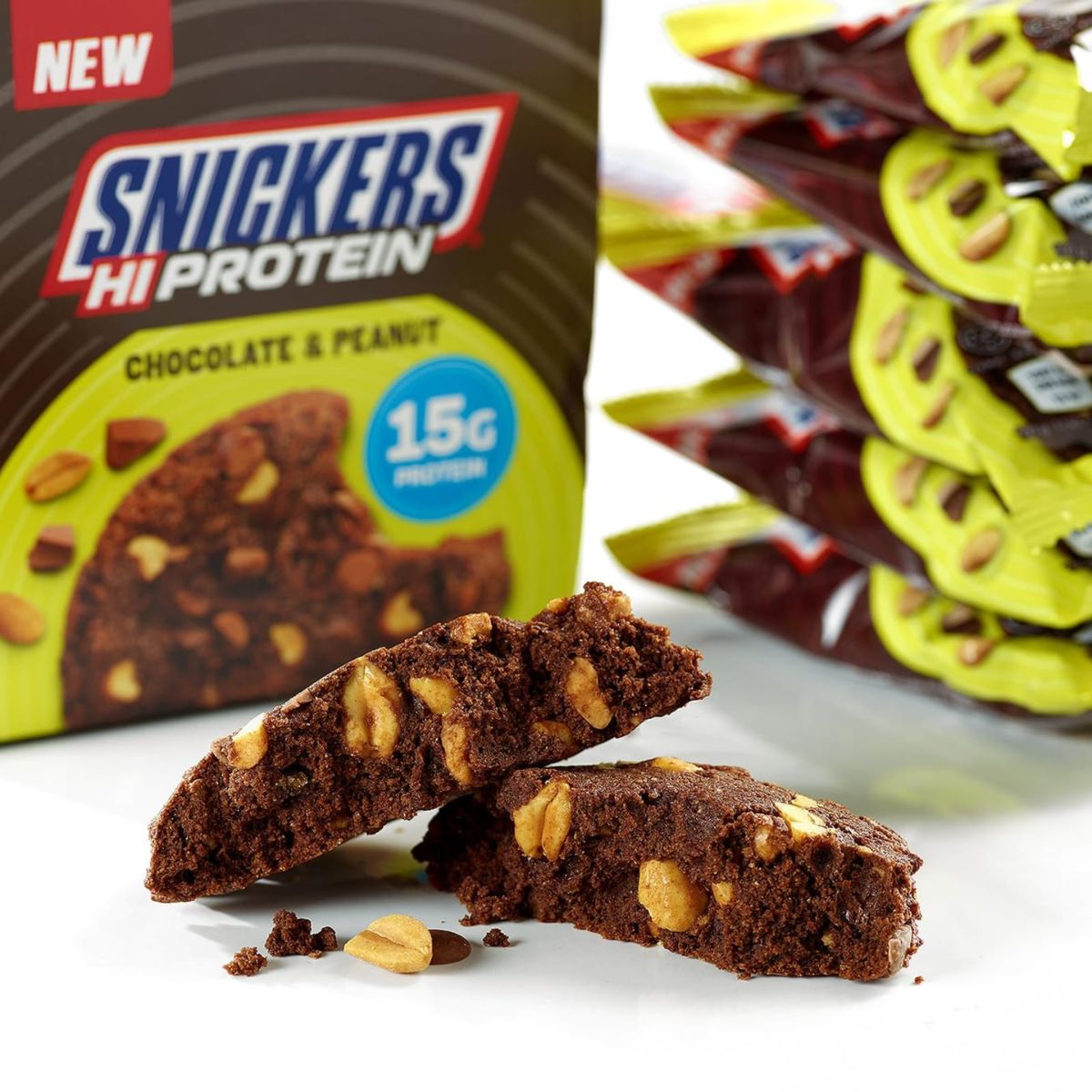 Μπισκότο Snickers HI Protein Chocolate Peanut Cookie