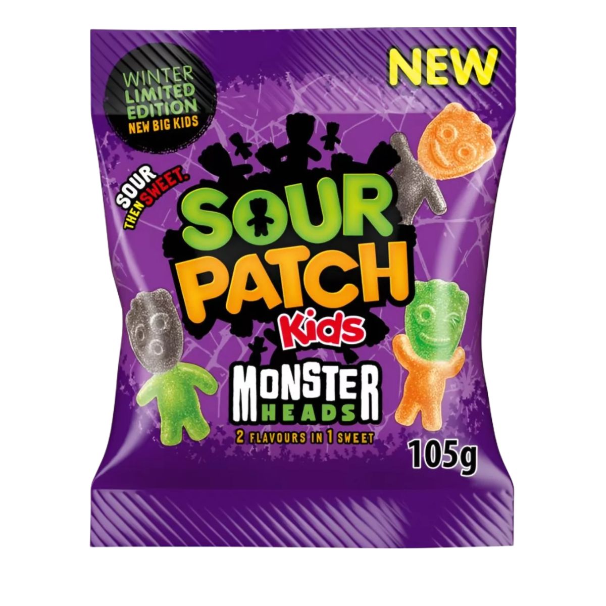 Ζαχαρωτά Sour Patch Kids Monster Heads Limited Edition