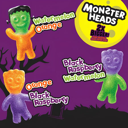 Ζαχαρωτά Sour Patch Kids Monster Heads Limited Edition