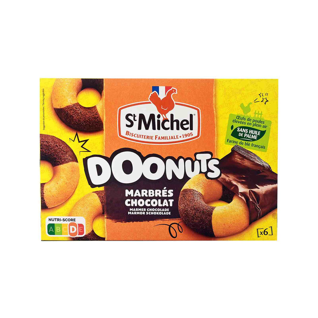 St Michel Doonuts Marbres Chocolat 180g-A