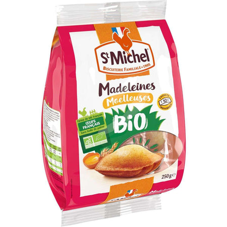 St Michel Madeleins Moelleuses Bio 250g-B