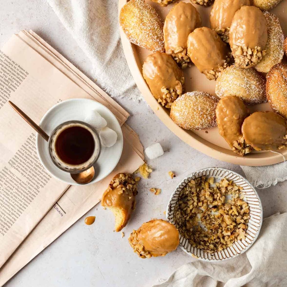 Κέικ Ατομικά Μαντλέν Βιολογικά St Michel Madeleines Moelleuses Bio