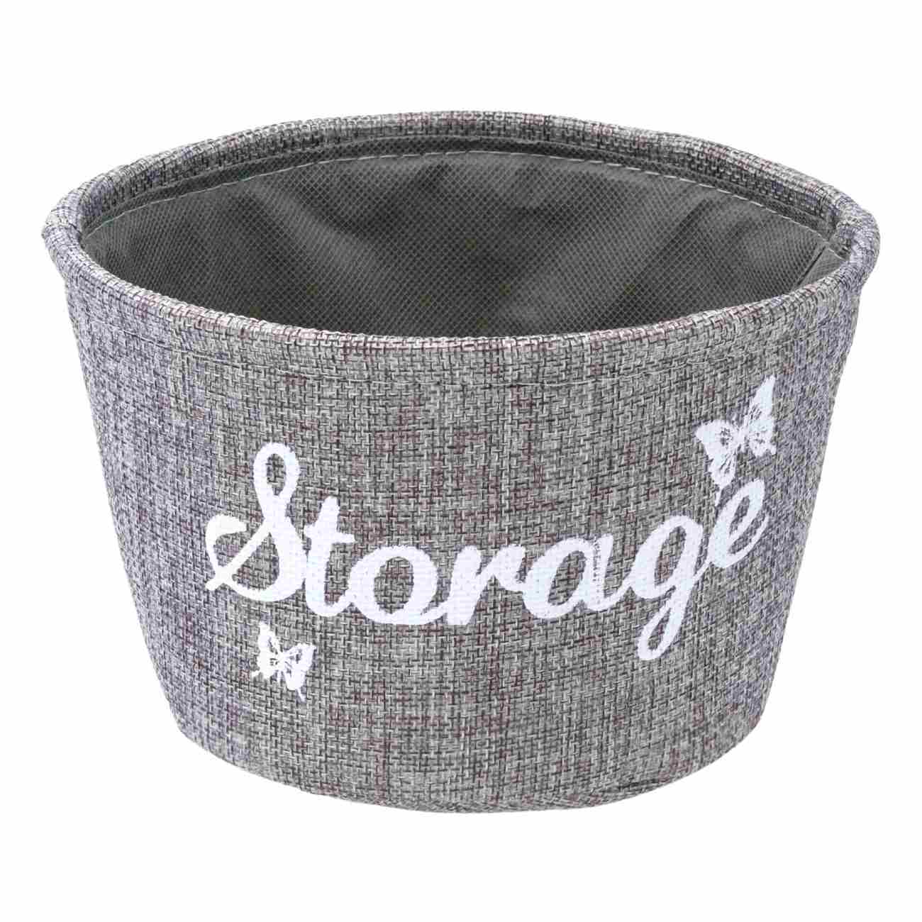 Storage Box Grey 18x11cm