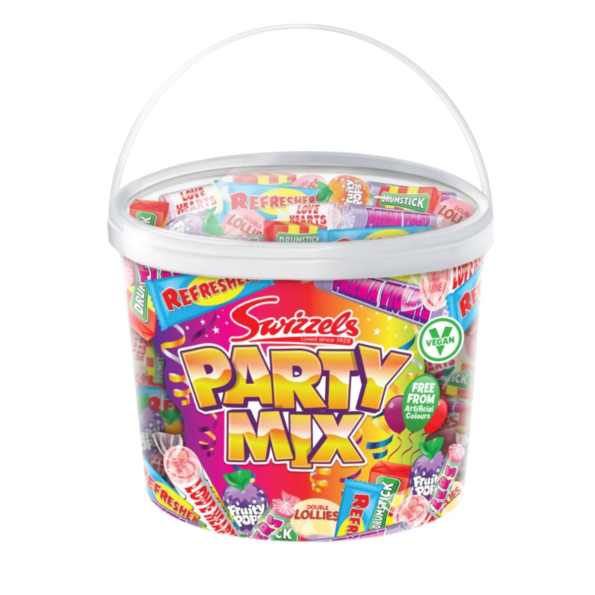 Καραμέλες και Ζαχαρωτά Κουβαδάκι Swizzels Matlow Party Mix