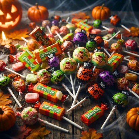 Συλλογή με Γλειφιτζούρια Halloween Swizzels Trick or Treat Lolly Mix