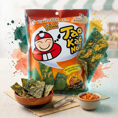 Σνακ Φυκιού Tao Kae Noi Hot and Spicy Flavour Crispy Seaweed