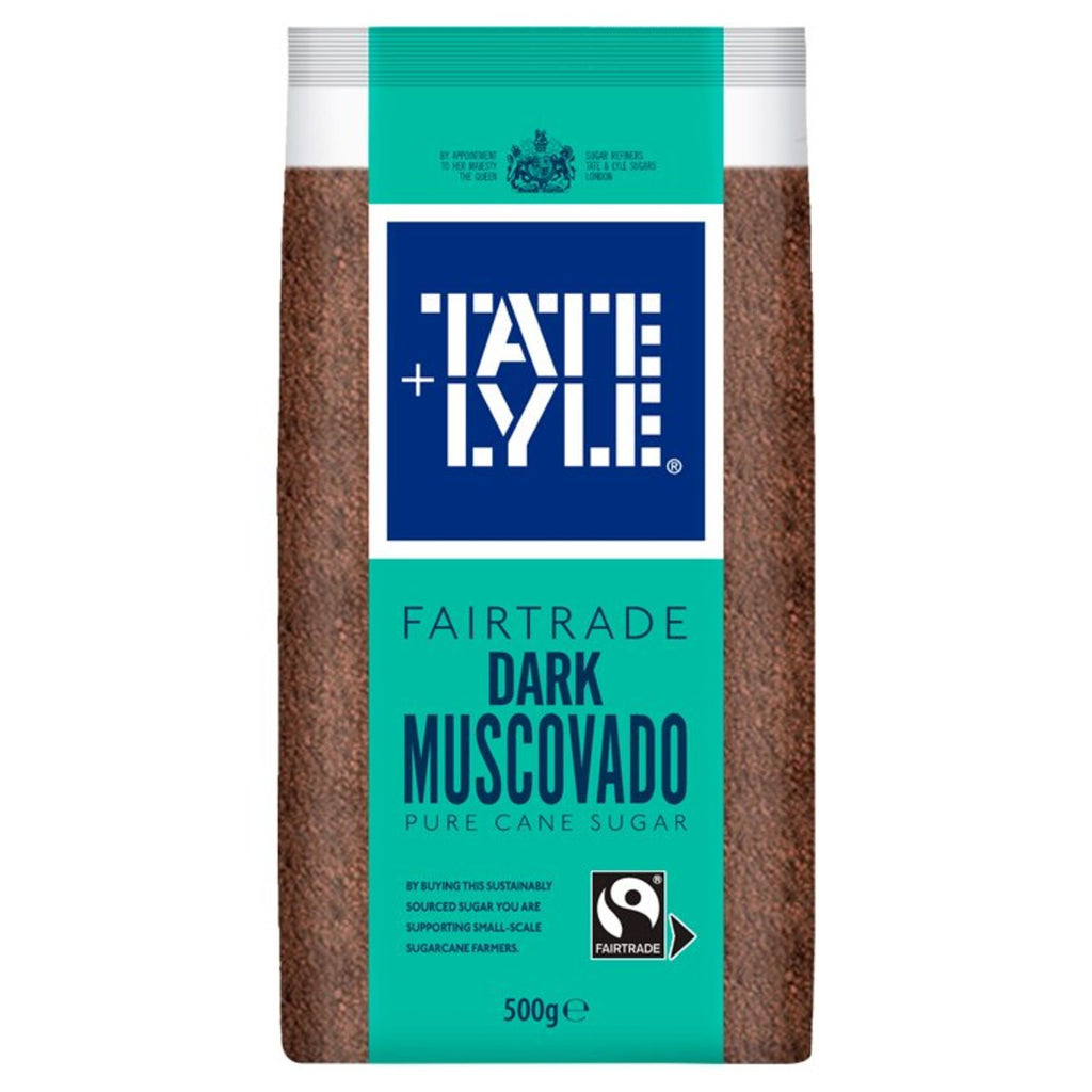 Tate and Lyle Fairtrade Dark Muscovado Sugar 500g