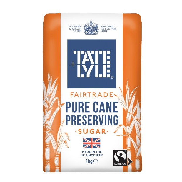 Ζάχαρη Λευκή για Preserves Tate and Lyle Pure Cane Preserving Sugar 1kg