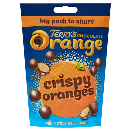 Terrys Chocolate Orange Crispy Oranges With A Crispy Cereal Center 125g