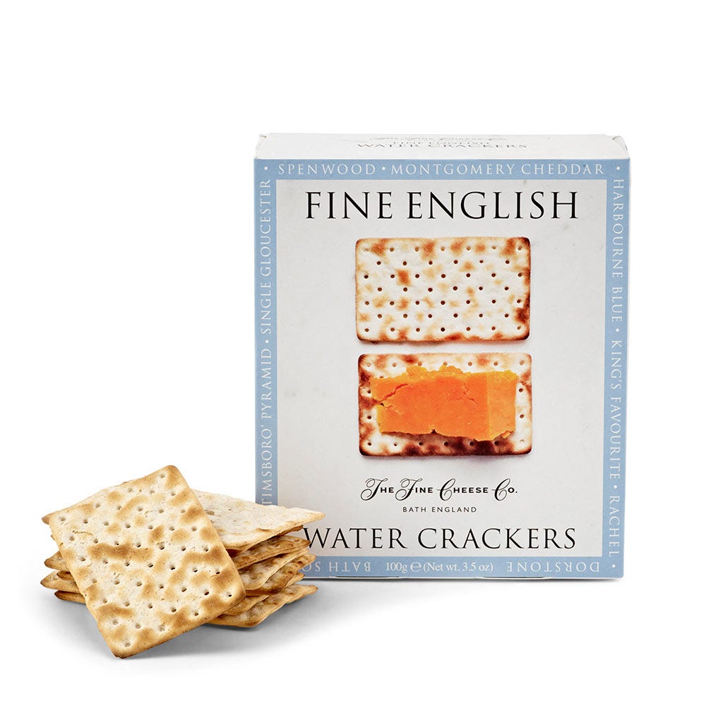 Κράκερ Νερού The Fine Cheese Co. Fine English Water Crackers For Cheese 100g