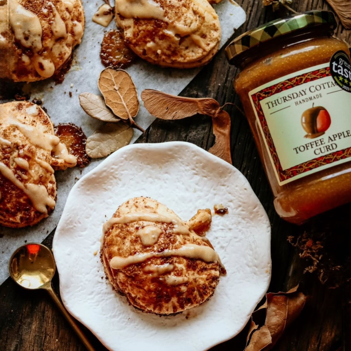 Άλειμμα με Καραμέλα και Μήλο Thursday Cottage Toffee Apple Curd