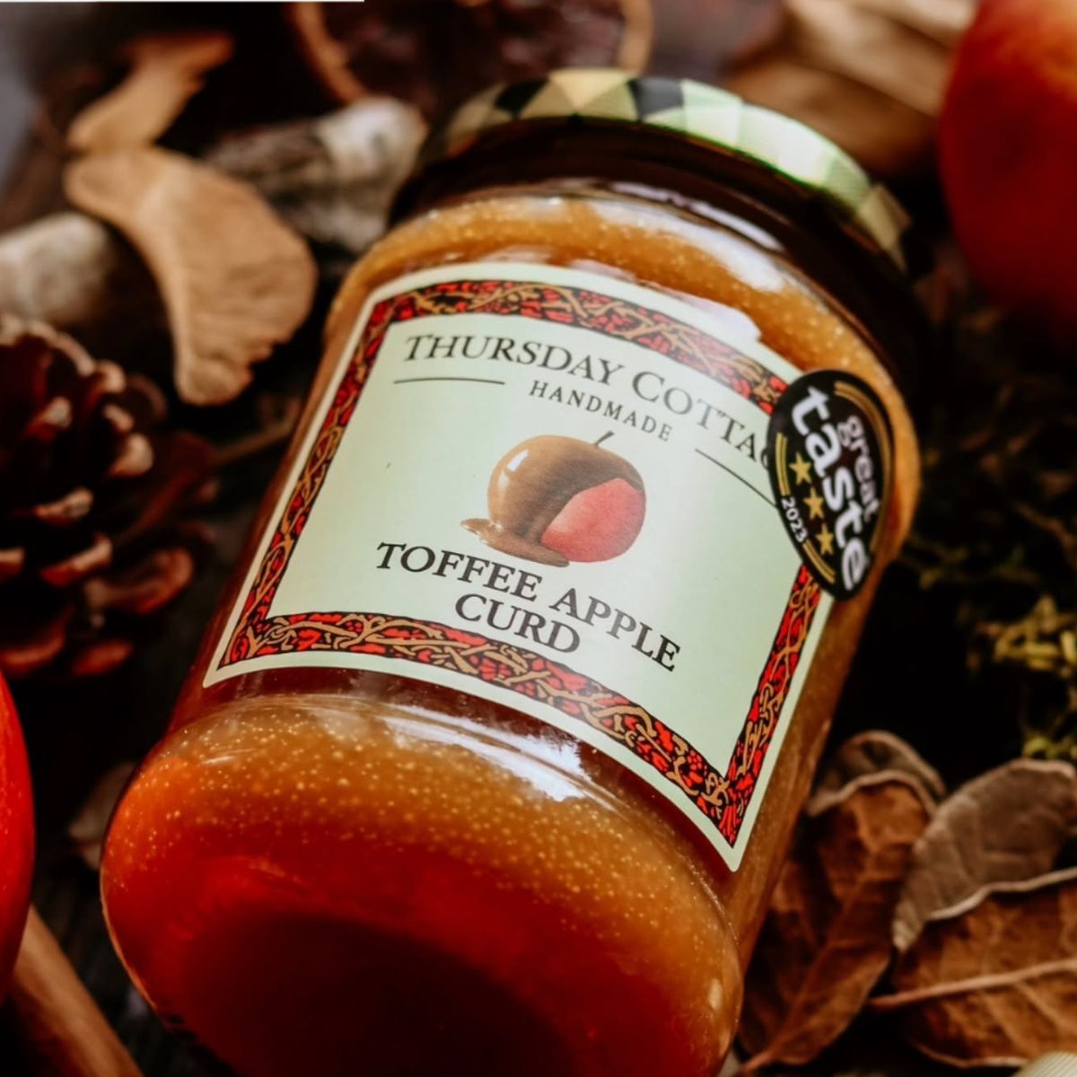 Άλειμμα με Καραμέλα και Μήλο Thursday Cottage Toffee Apple Curd