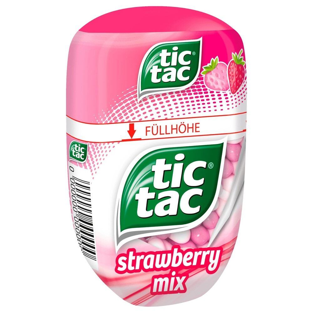 Καραμέλες Φράουλα Tic Tac Strawberry Mix 98g