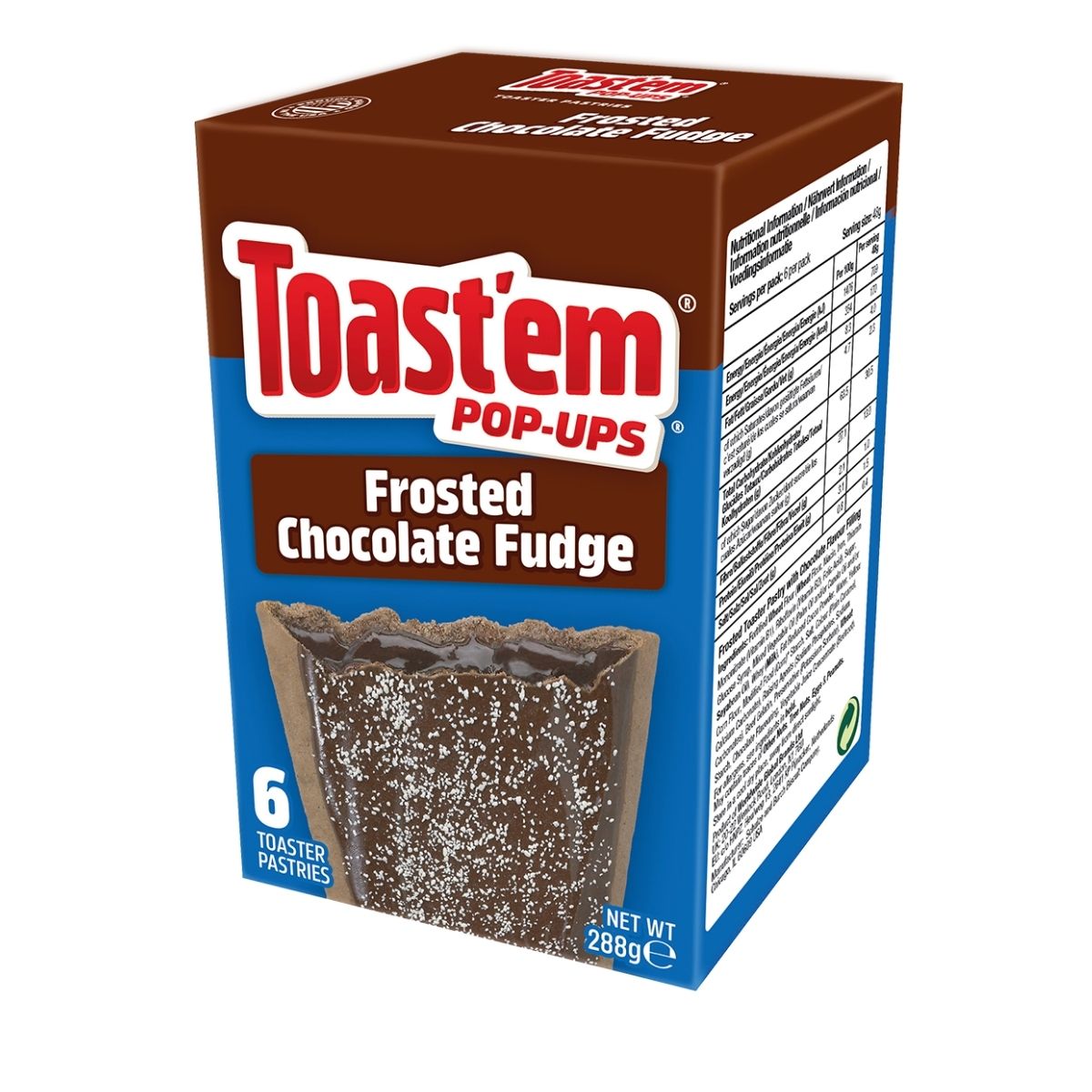 Ταρτάκια με γέμιση Σοκολάτα Toast Em Pop Ups Frosted Chocolate Fudge