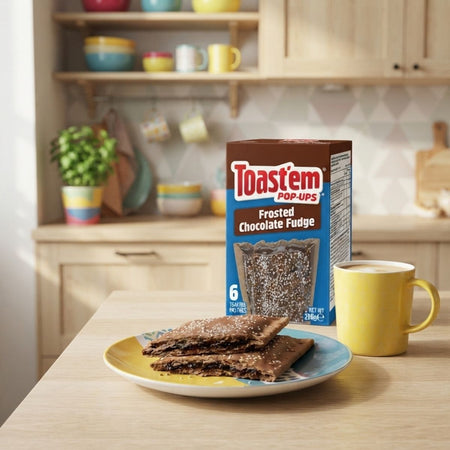Ταρτάκια με γέμιση Σοκολάτα Toast Em Pop Ups Frosted Chocolate Fudge