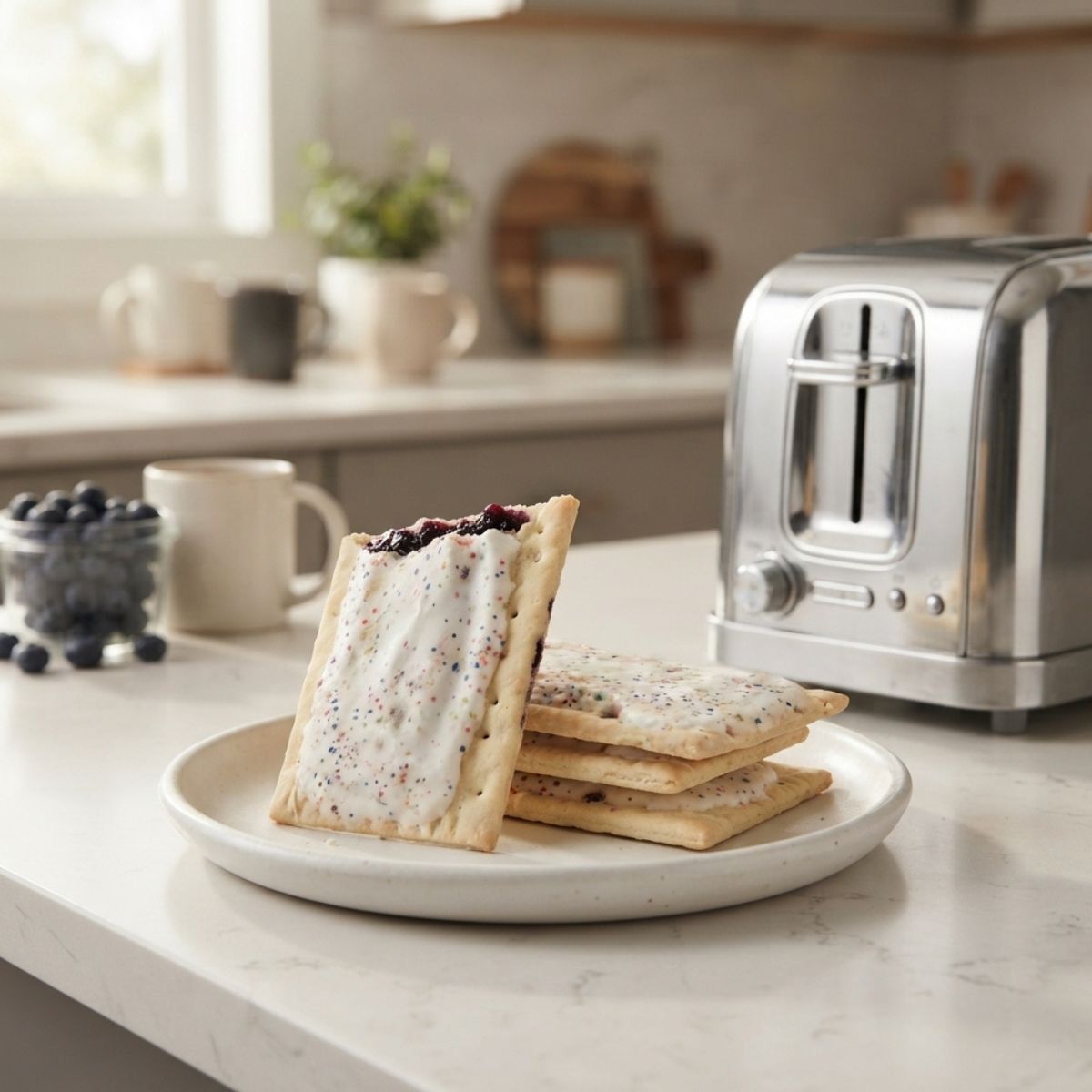 Ταρτάκια με γέμιση Μύρτιλο Toast Em Pop Ups Frosted Blueberry