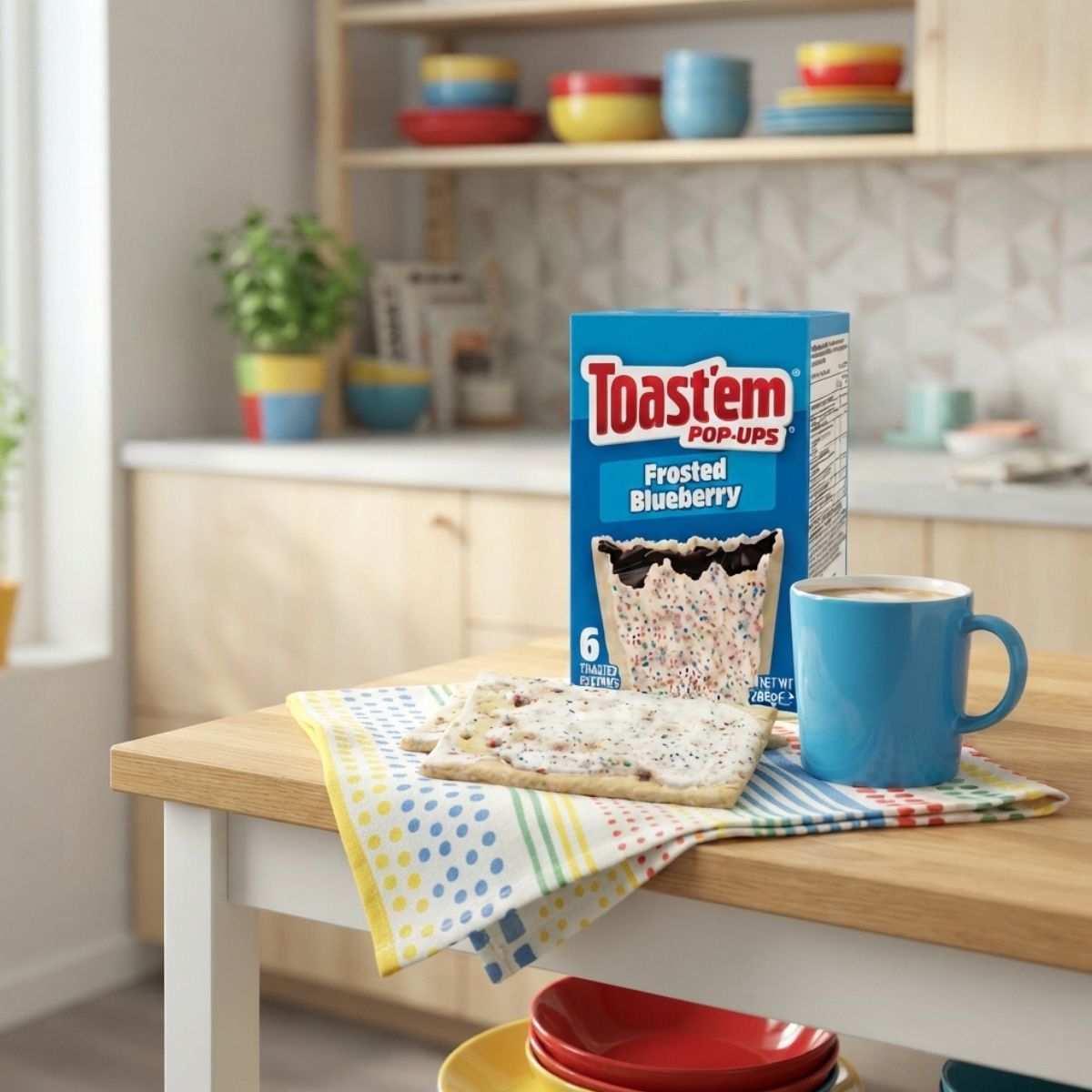 Ταρτάκια με γέμιση Μύρτιλο Toast Em Pop Ups Frosted Blueberry
