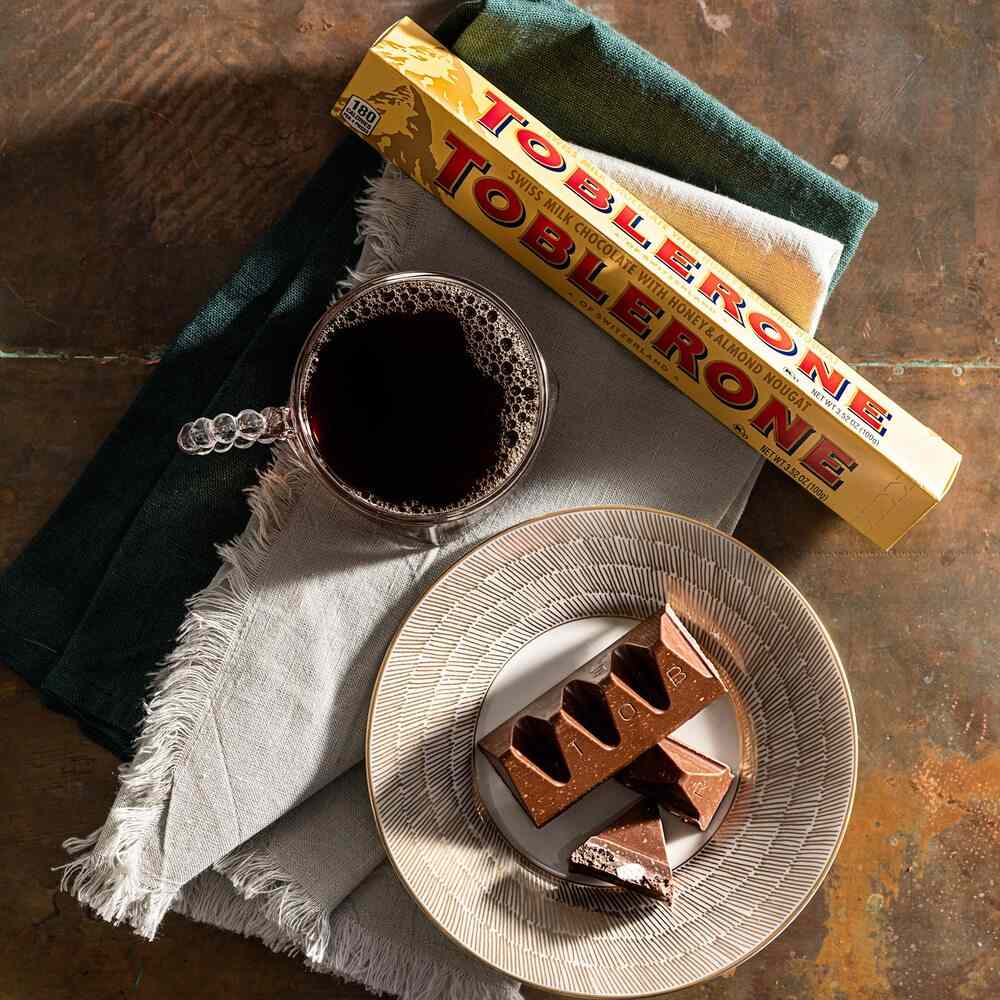 Toblerone Milk Chocolate Honey and Almond Nougat 100g
